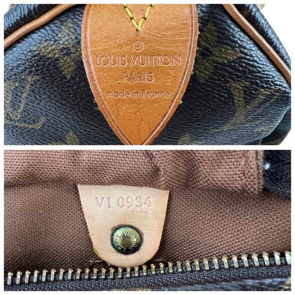 Louis Vuitton Monogram Speedy 25 Bag - Picture 7 of 8